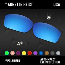 Anti Scratch Polarized Replacement Lenses for-Arnette Heist Options