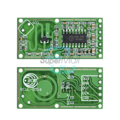 RCWL-0516 Microwave Radar Sensor Module Human Body Induction Switch Module Kit