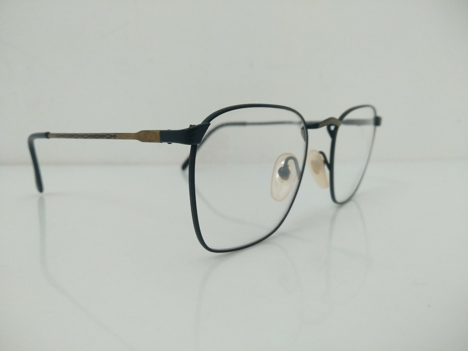 Lozza Rectangular Eyeglasses Lightweight Metal Bl… - image 3