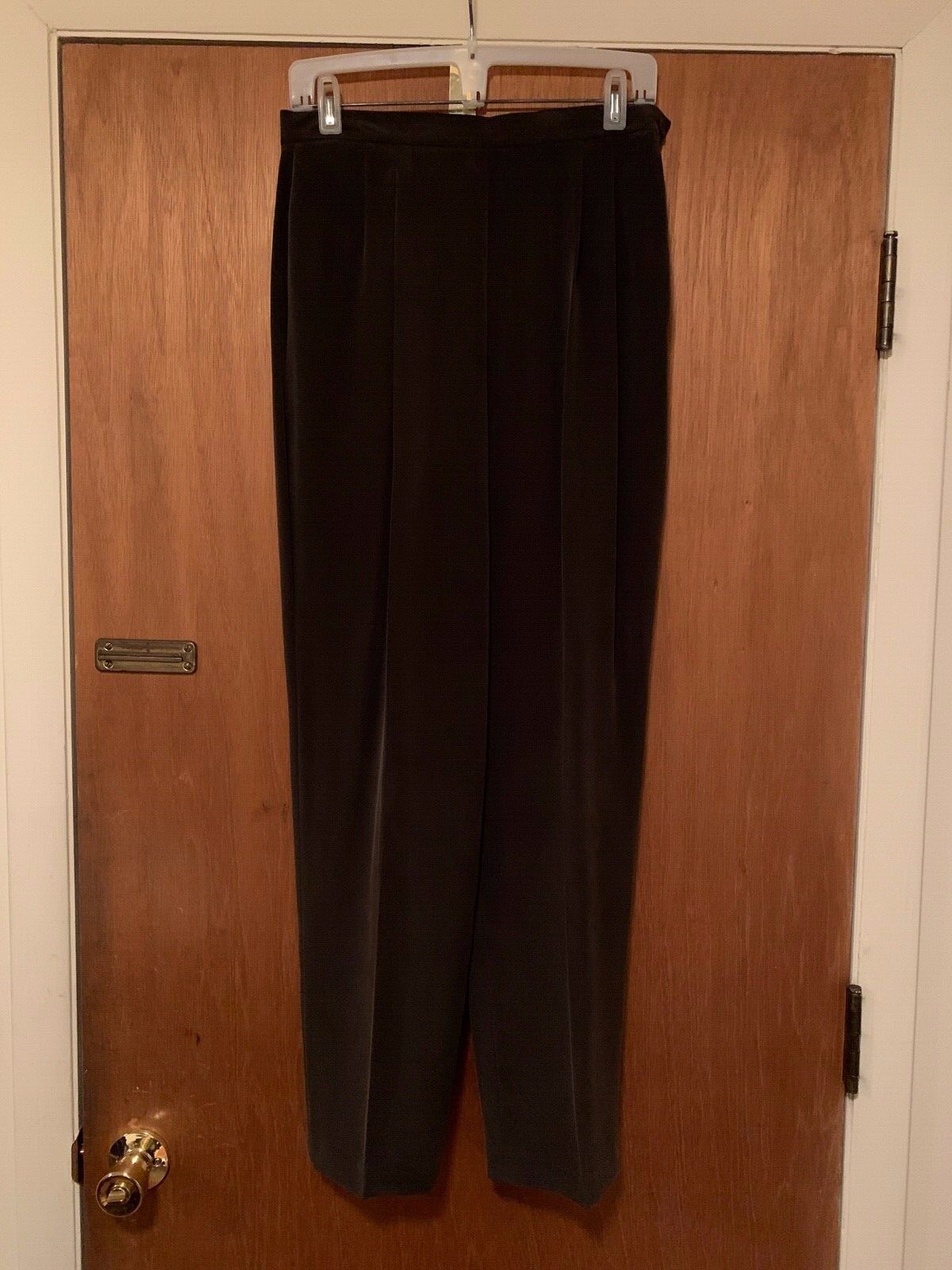 NWT Josephine Chaus 2 Piece Pant Suit, Size 8, Color Express, 100percent Silk image 6