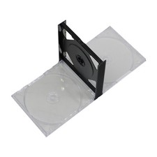 ONE Quad 4-Disc CD Video Game Replacement Case Holder For Sony PlayStation 1 PS1
