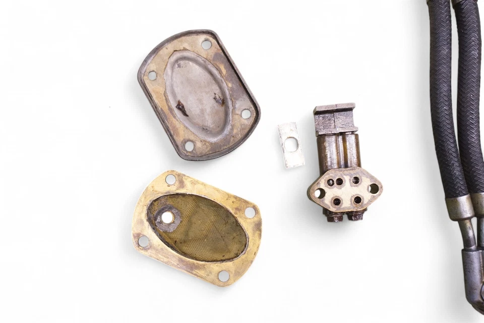 Triumph T100 1954 5T T100C Tiger aleación pre unidad *2412A bomba de aceite Foto 4 de 4