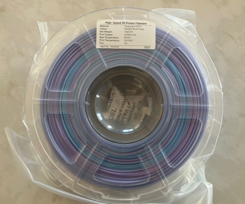 iemai 3D Drucker Filament Transparent Blau/Lila Open Box - Bild 4 von 8