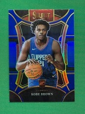 2023-24 Panini Select Mezzanine Blue Prizms Parallel #320 Kobe Brown RC