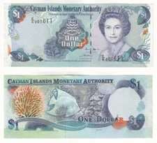 CAYMAN ISLANDS 1 Dollar Banknote (2006) P.33c - UNC