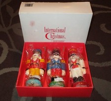 International Christmas Set of 3 Nutcracker Candles 8" H No. 11940840 *NEW/RARE*