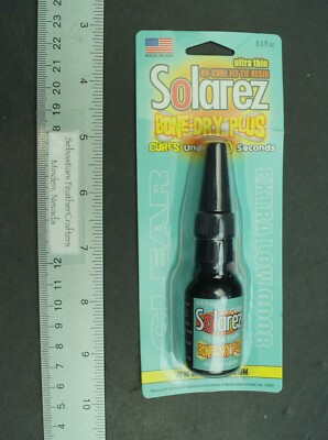 Solarez UV-Cure Bone Dry Plus Fly Tye Resin 0.5 oz New