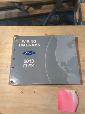 2013 FORD FLEX Electrical Wiring Diagram Troubleshooting Shop Manual EWD 2013