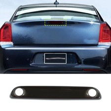 Smoked Black Rear Brake High Light Panel Cover Trim Bezel For Chrysler 300 2011