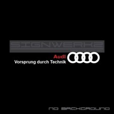 Audi Vorsprung Durch Technik Decal A4 S4 S3 S5 Ttrs Rs3 R8 Two Colors Pair
