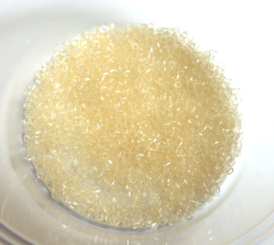 11/0 DELICA ~ DB 1409 ~ TRANS PALE BEIGE ~ 7 Grams ~ GLASS SEED BEADS