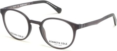 Kenneth Cole KC0319 Matte Grey/Blue 020 Plastic Round Eyeglasses Frame 50-22-145