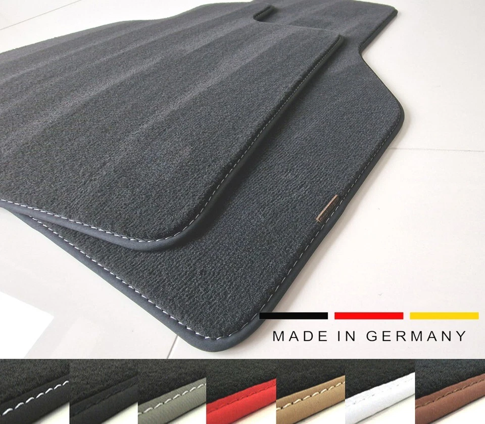 Velours Auto Fussmatten passend für Alfa Romeo Spider 916 1994-2005 Premium  