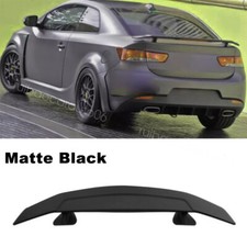 For Kia Forte Koup Matte Black Gt-style 46 Racing Rear Trunk Spoiler Wing Lip For Kia Forte Koup Matte Black Gt-style 46 Racing Rear Trunk Spoiler Wing Lip