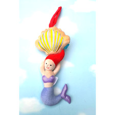 Mermaid Musical Pull Plush Lullaby Manhattan Toy Co NWOT