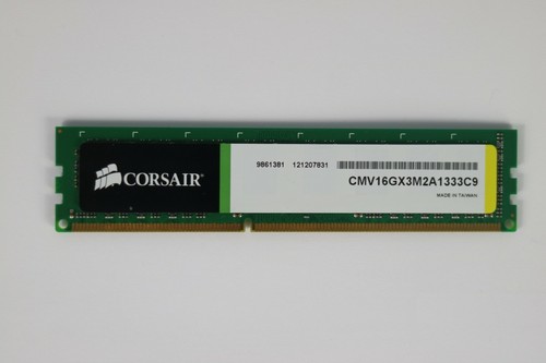Corsair Value 8 GB ( 8GB X 1 ) DDR3 RAM Memory 1333Mhz FAILED MEMORY TEST - Picture 2 of 3