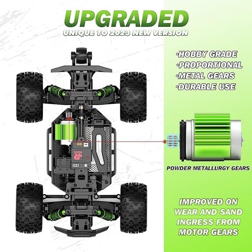 Riario 1:18 All Terrain RC Car, 36 km/h High Speed Ferngesteuertes Auto mit 2,4 G - Bild 5 von 5