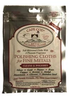 Cape Cod Polishing Cloth, Polishing Cloth, 2 Pack, Fine Metal Polish, Watch Polish