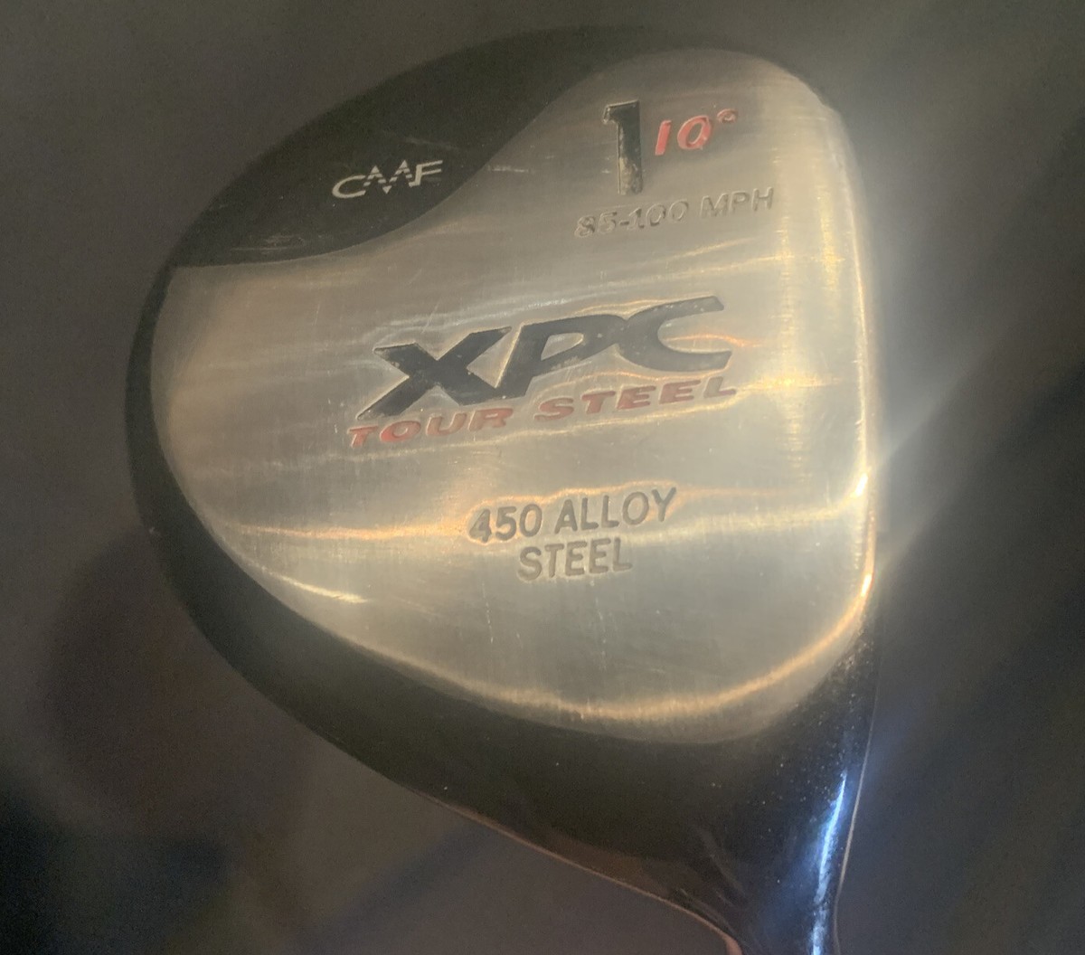 XPC Tour Steel Graphite Driver 10 Degrees 450 Alloy Steel 1 Wood