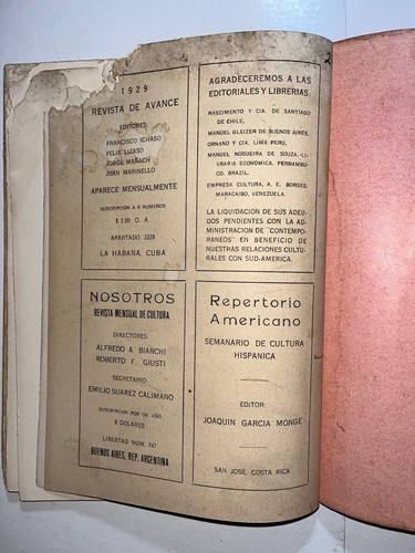 Contemporaneos 20 January 1930 Magazine  Maroto Gorostiza Torres Bodet Mexico - Bild 10 von 11