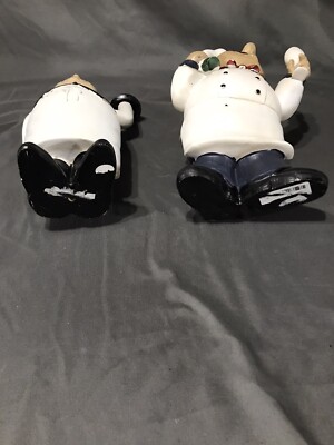 置物 chef BISTRO KITCHEN DECORATION CHEF SET OF 2 | eBay