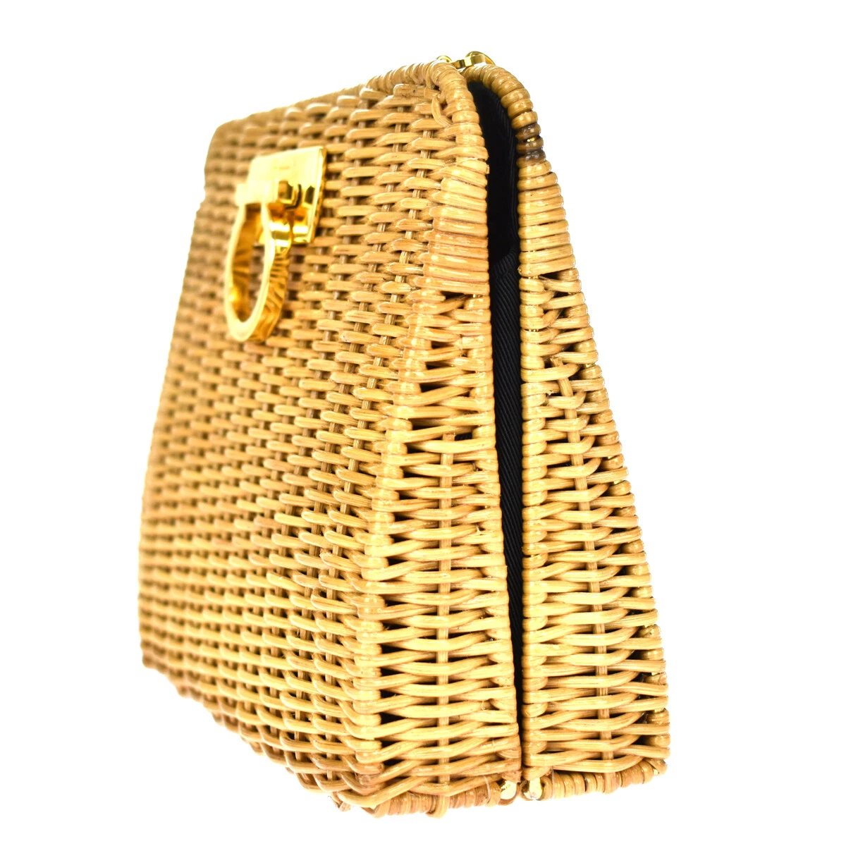 Ferragamo wicker deals bag