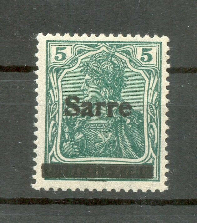 Saar 4IIA Divided Beam + Type!!** MNH Post Fresh BPP 50EUR (71129