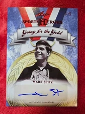 2013 LEAF POP CENTURY MARK SPITZ GOING FOR THE GOLD AUTO #3/5  GG-MS1  (235)