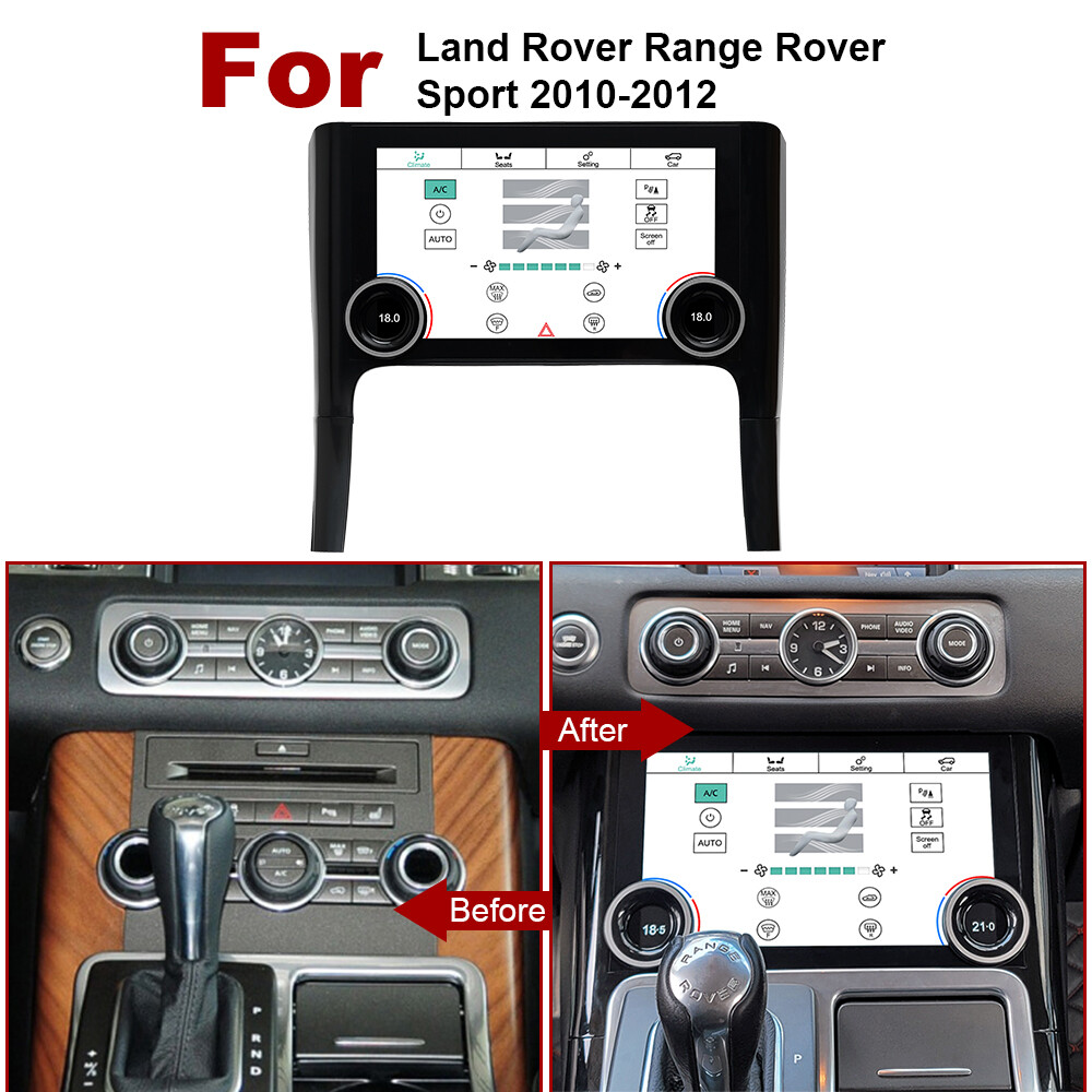 Écran Tactile LCD 7 Pouces Pour Climatisation Range Rover Evoque 2012-2018 - Panneau De Contrôle De Remplacement