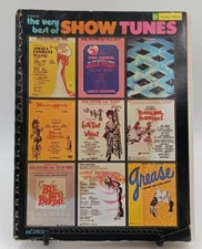 The Very Best Of Show Tunes Piano / Vocal Song Book Pre-Owned