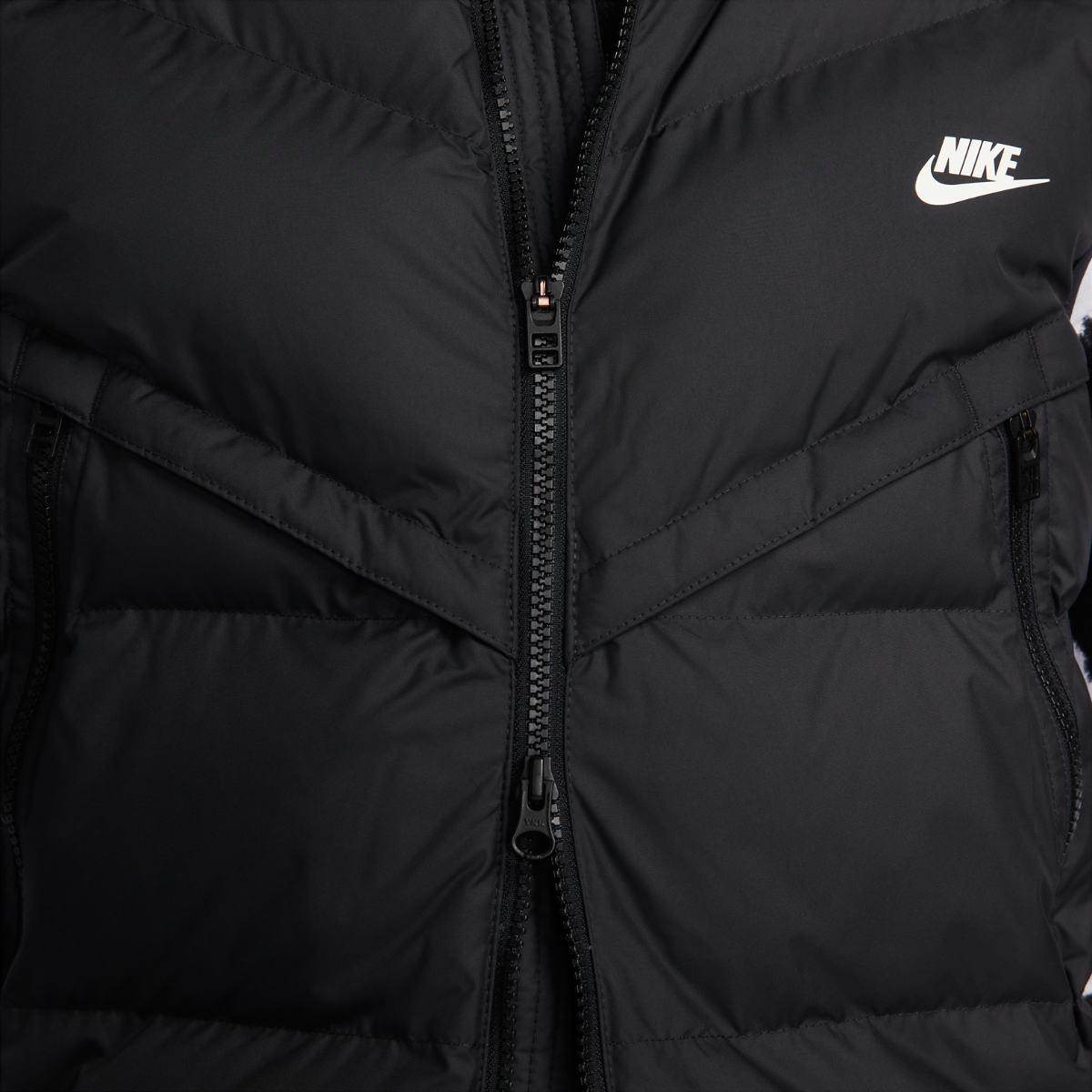 black nike gilet mens