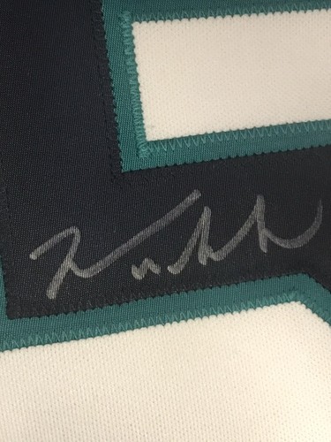 MICHAEL SAUNDERS SEATTLE MARINERS #55 MAJESTIC PRO AUTHENTIC MLB SIGNED JERSEY - Picture 18 of 24