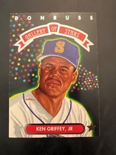 1992 Donruss Gallery of Stars Ken Griffey Jr #GS-8 Seattle Mariners