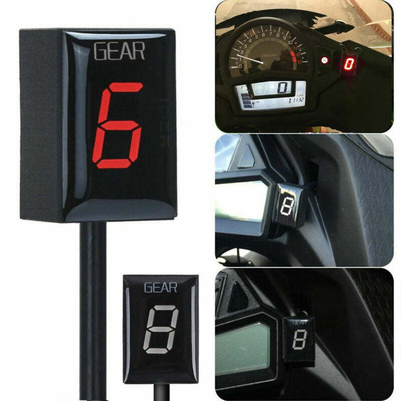IDEA Waterproof Motorcycle Gear Indicator RED LED Display for Honda eBay