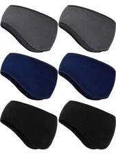 Ear Warmer Headband - Winter Fleece Ear Cover Running Ear Muffs for Men Women