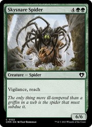 Skysnare Spider #322 (Foil) Commander Masters