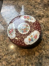 The Tin Box Company by Daher England Vintage Round Tin Bird Floral