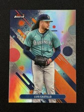 2025 Topps Finest • Luis Castillo #58 Refractor • Seattle Mariners NM/M