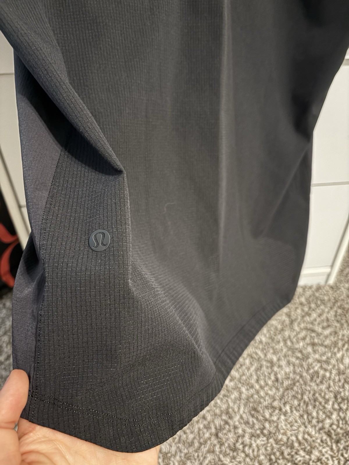 Men’s Lululemon snap On Solid Black Double Pocket… - image 7