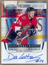 2011-12 Certified #178 Stephane Da Costa  RC Auto - HKY