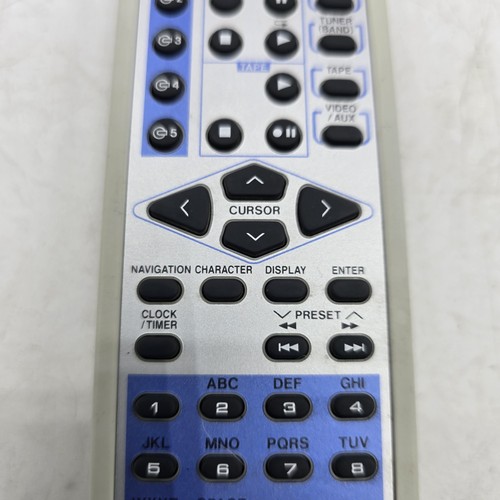 SHARP RRMCGA052AWSA Remote Control for XLMP131 Audio System CD Player OEM Works - Picture 3 of 8