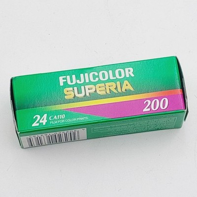 FUJIFILM | Fujicolor Superia 200 | 24  CA110 Kassette | Abgelaufen 2007 