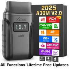 XTOOL A30M V2.0 Bidirectional Scan Tool Diagnostic Scanner Auto Code Reader