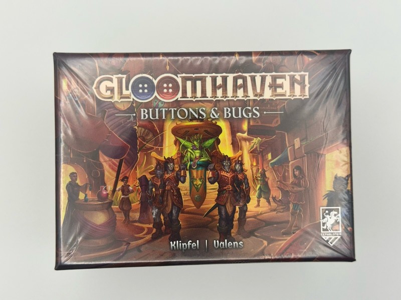 Gloomhaven: Buttons and Bugs, Card Game, Ages 10+, 1 Players,