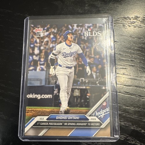 2024 Topps Now - NLDS Shohei Ohtani 1st Career Postseason HR #801 