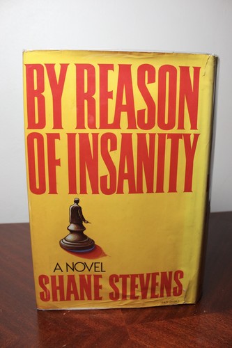 By Reason Of Insanity, Shane Stevens 1979 1st Printing HCDJ VG/Good - Imagen 3 de 14