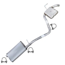 Stainless Steel Muffler Resonator Assembly Exhaust Kit fits: 09-17 Traverse 3.6L