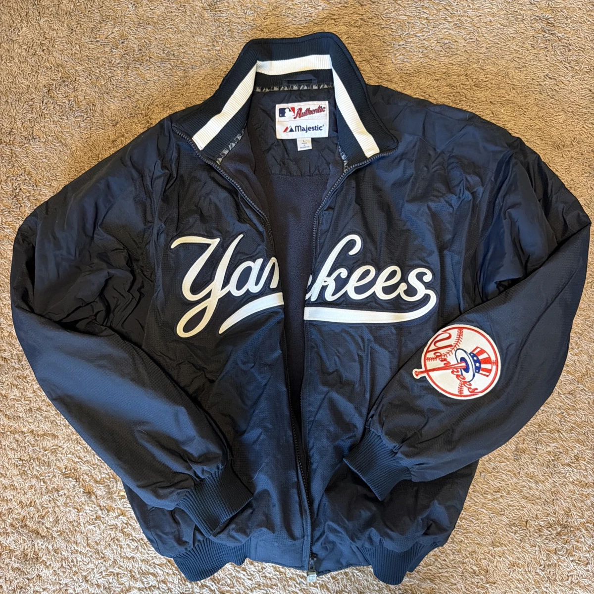 New York Yankees ベンチコートmajestic New York Yankees ベンチ
