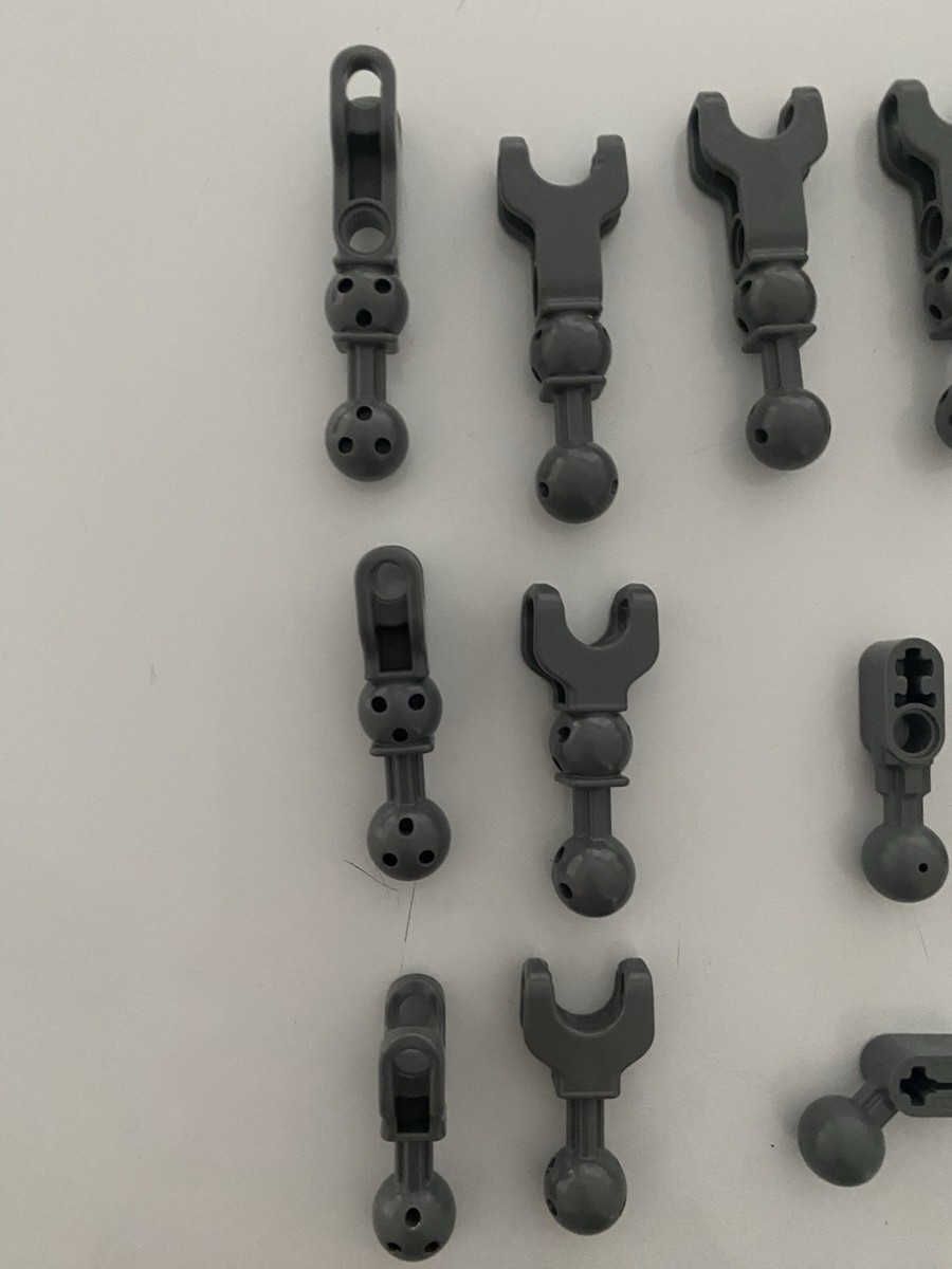 20pc Lot Dark Gray Lego Bionicle Technic Hero Factory Body Ball
