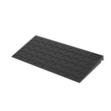 Rubber Wheel Chair Threshold Ramp - Heavy Duty Non-Slip Mobility Ramp